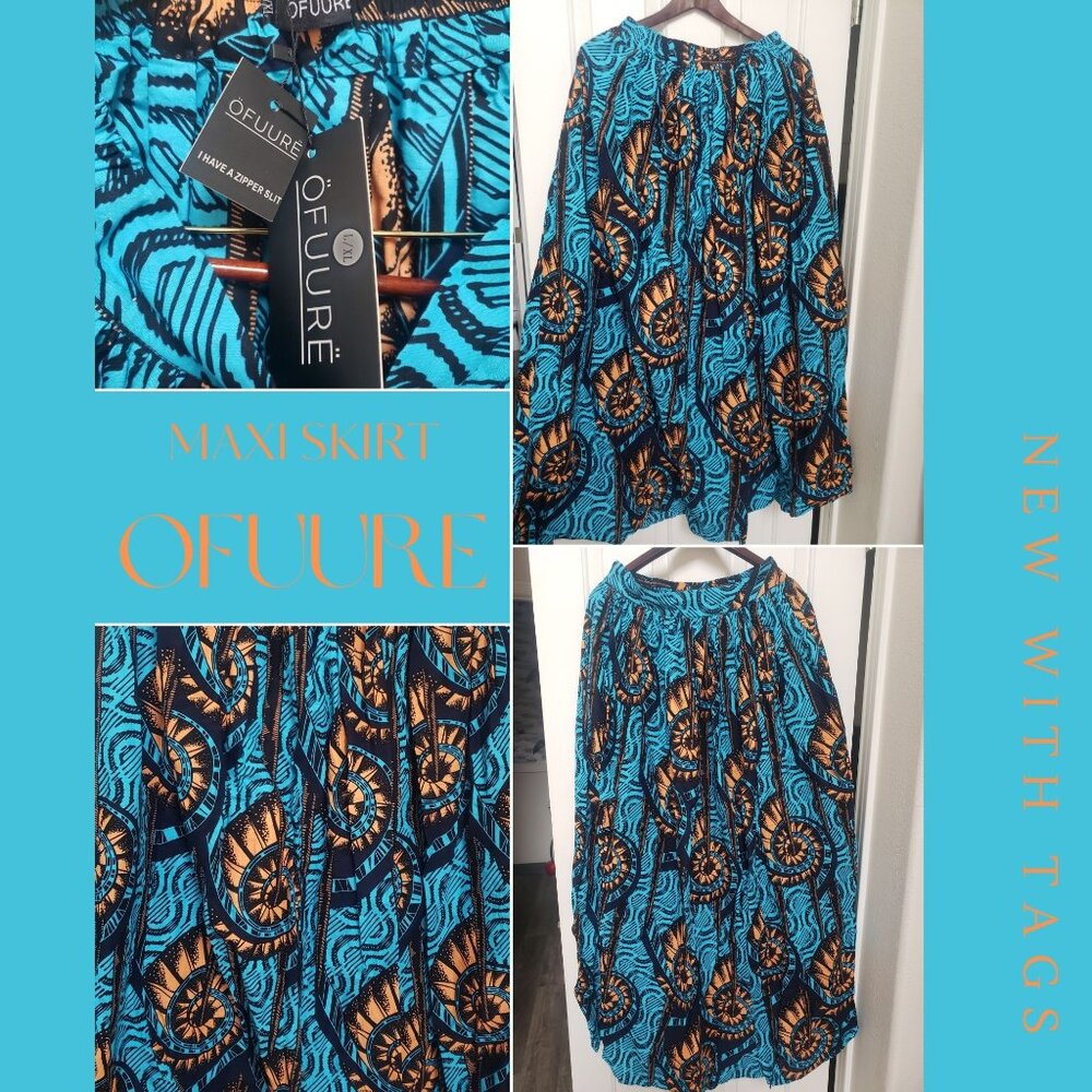 NWT - OFUURE Maxi Skirt L/XL